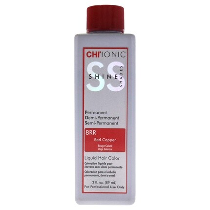 

Жидкая краска для волос Ionic Shine Shades 8Rr Red Copper 89 мл, Chi