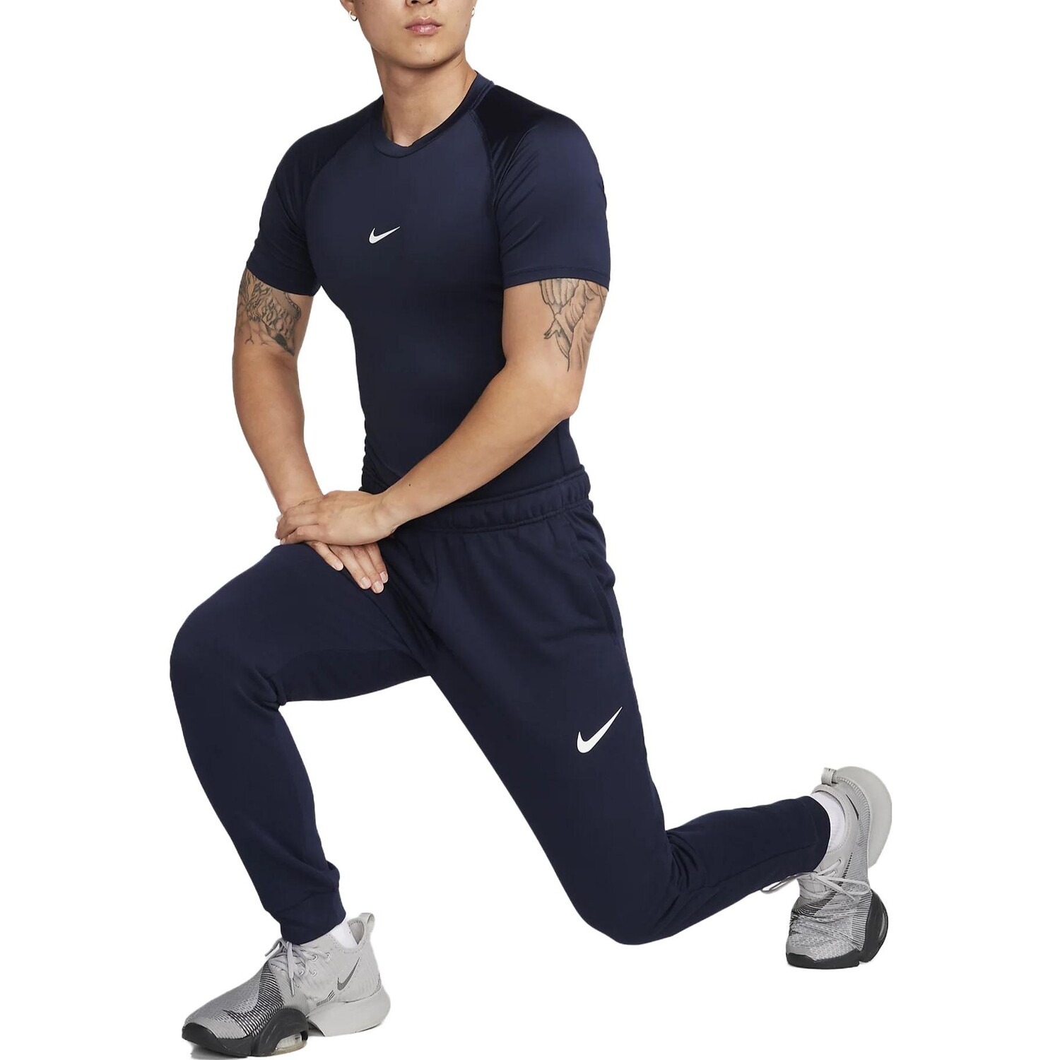 Футболка мужская Обсидиан Nike, цвет Obsidian — фото 2
