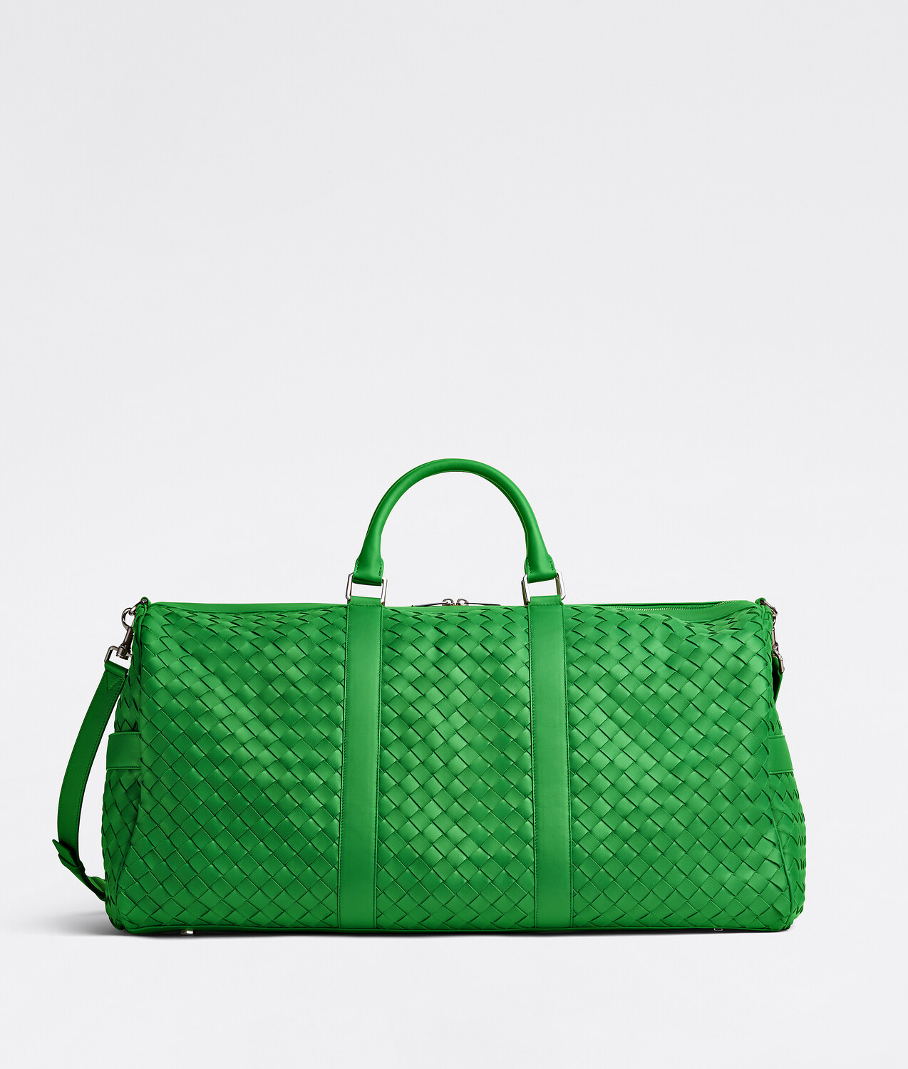 

Большая дорожная сумка intrecciato Bottega Veneta, зеленый