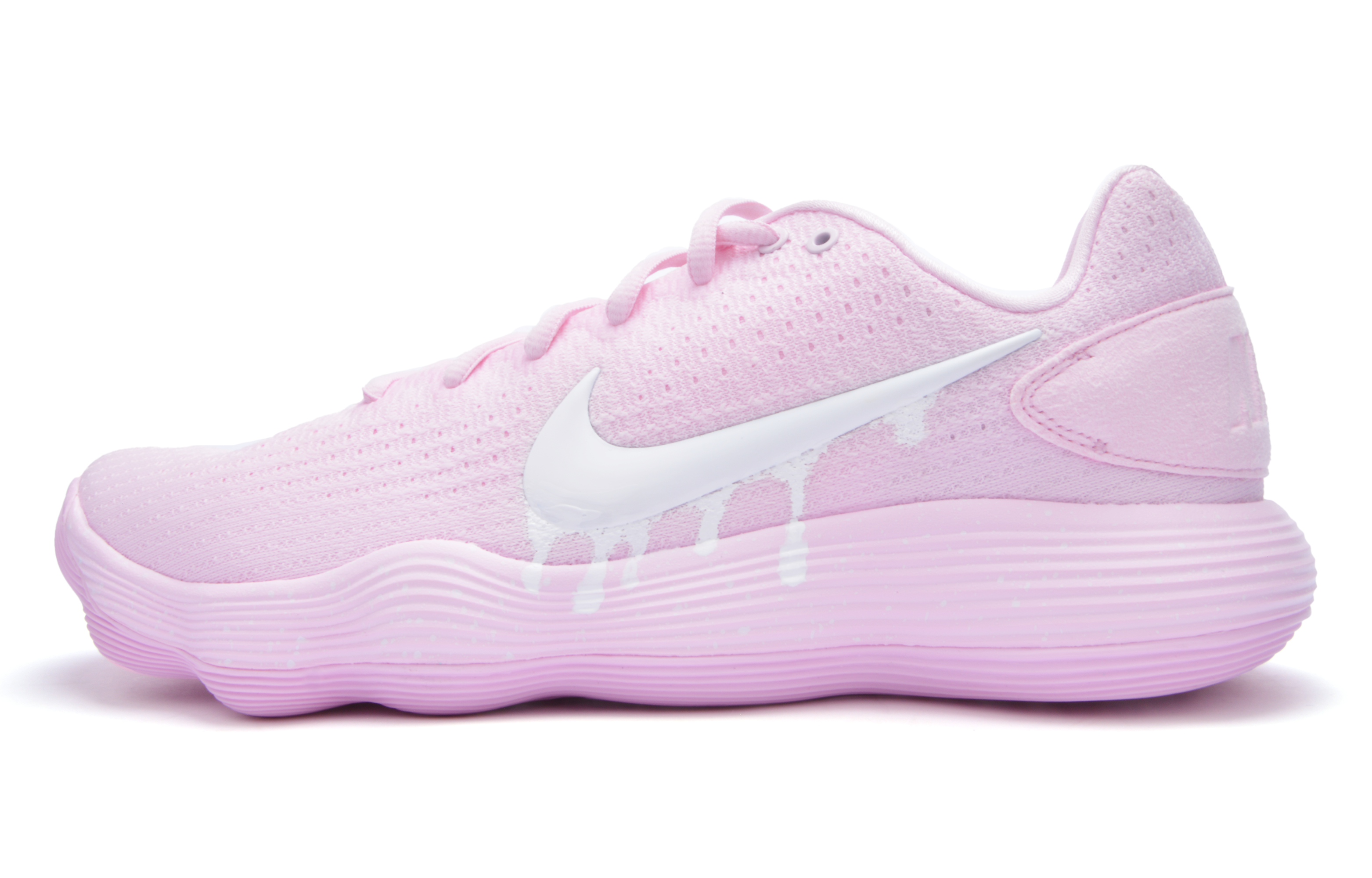 

Баскетбольные кроссовки Hyperdunk 2017 с амортизаторами, износостойкие, нескользящие, с низким верхом, мужские Nike, Pink