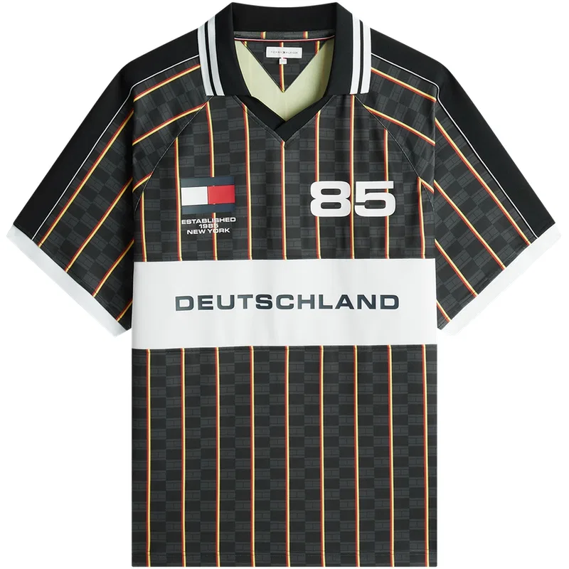 Футболка поло Tommy Hilfiger World Cup Collection черная