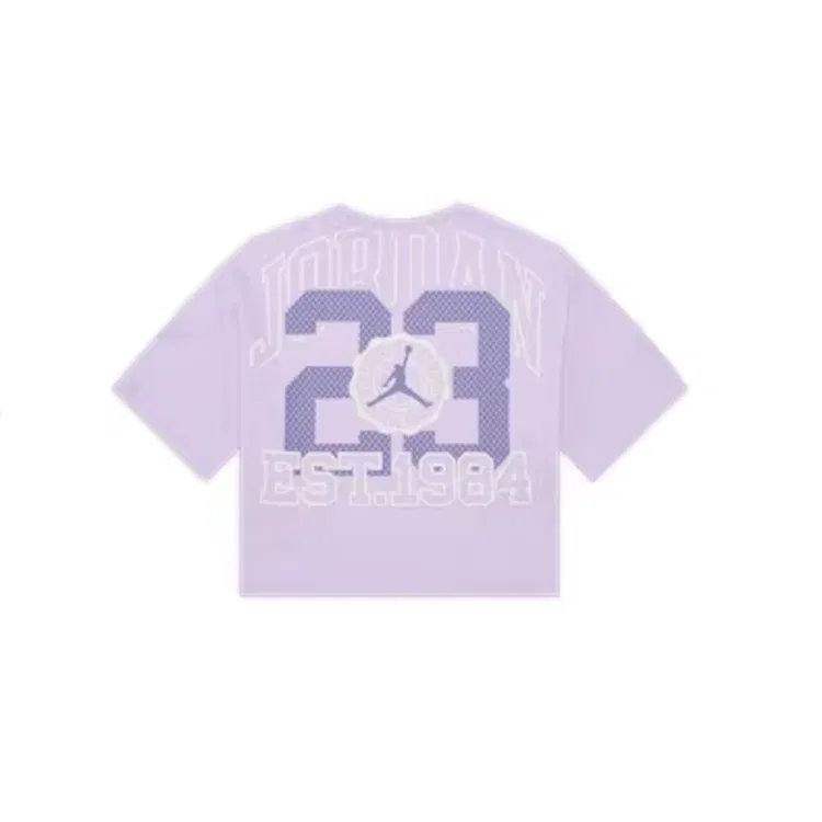 Детская футболка с круглым вырезом Jordan, Misty Purple — фото 3