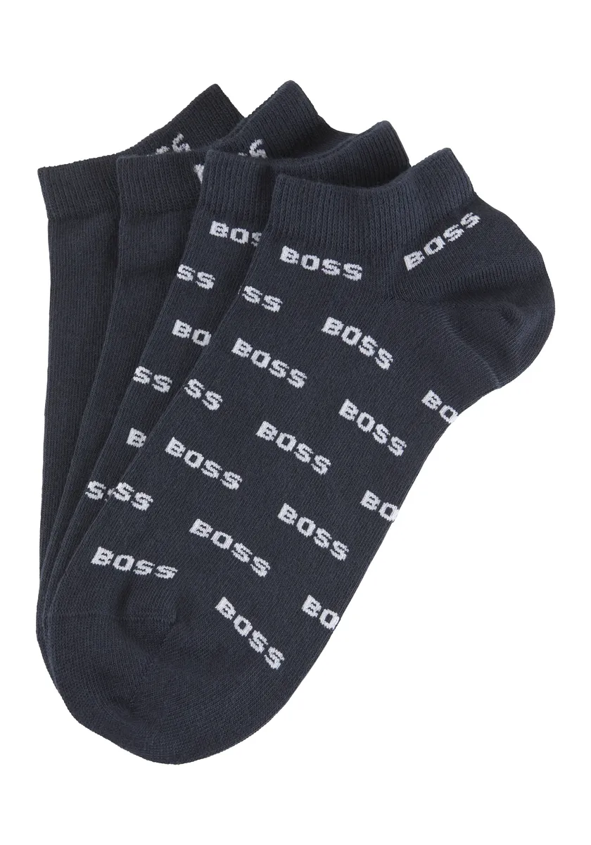 

Носки BOSS (комплект, 2 пары) с надписью BOSS, синий