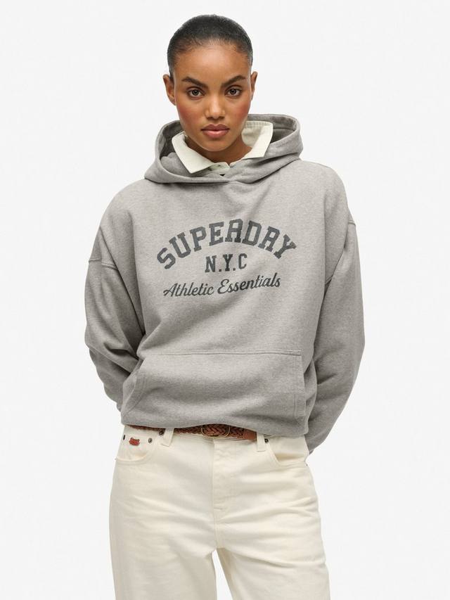 

Хлопковый худи для спорта и отдыха Superdry