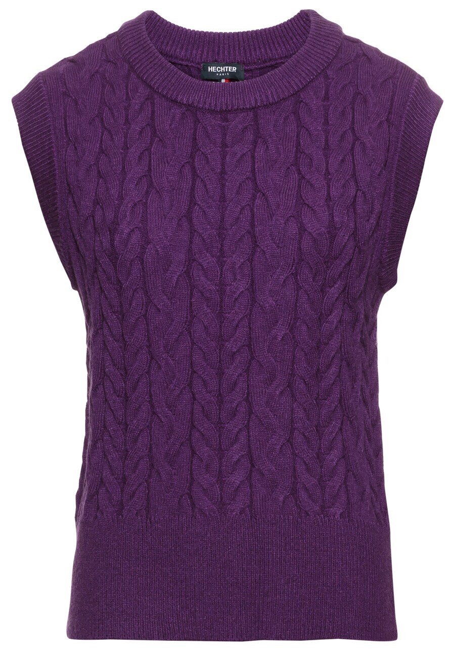 

Тонкий вязаный свитер HECHTER PARIS Sweater, фиолетовый