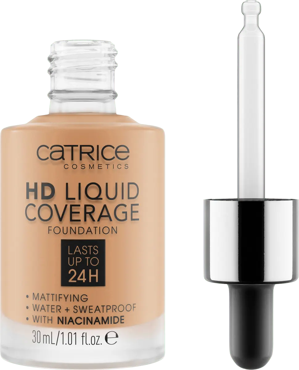 

Тональный крем Liquid HD Coverage Водостойкий 046 Camel Beige 30 мл Catrice