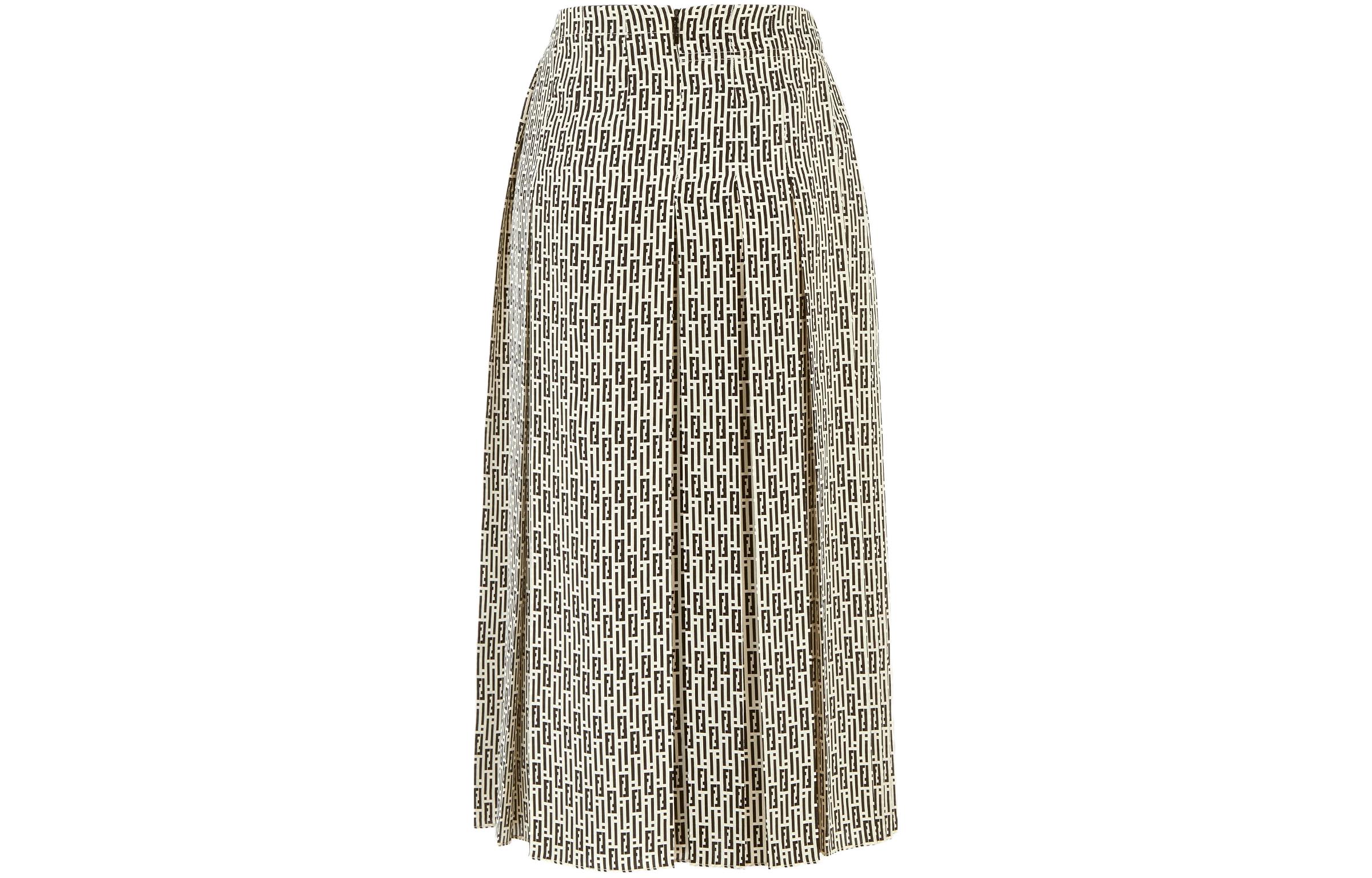 

Футболка с принтом FENDI, разноцветная