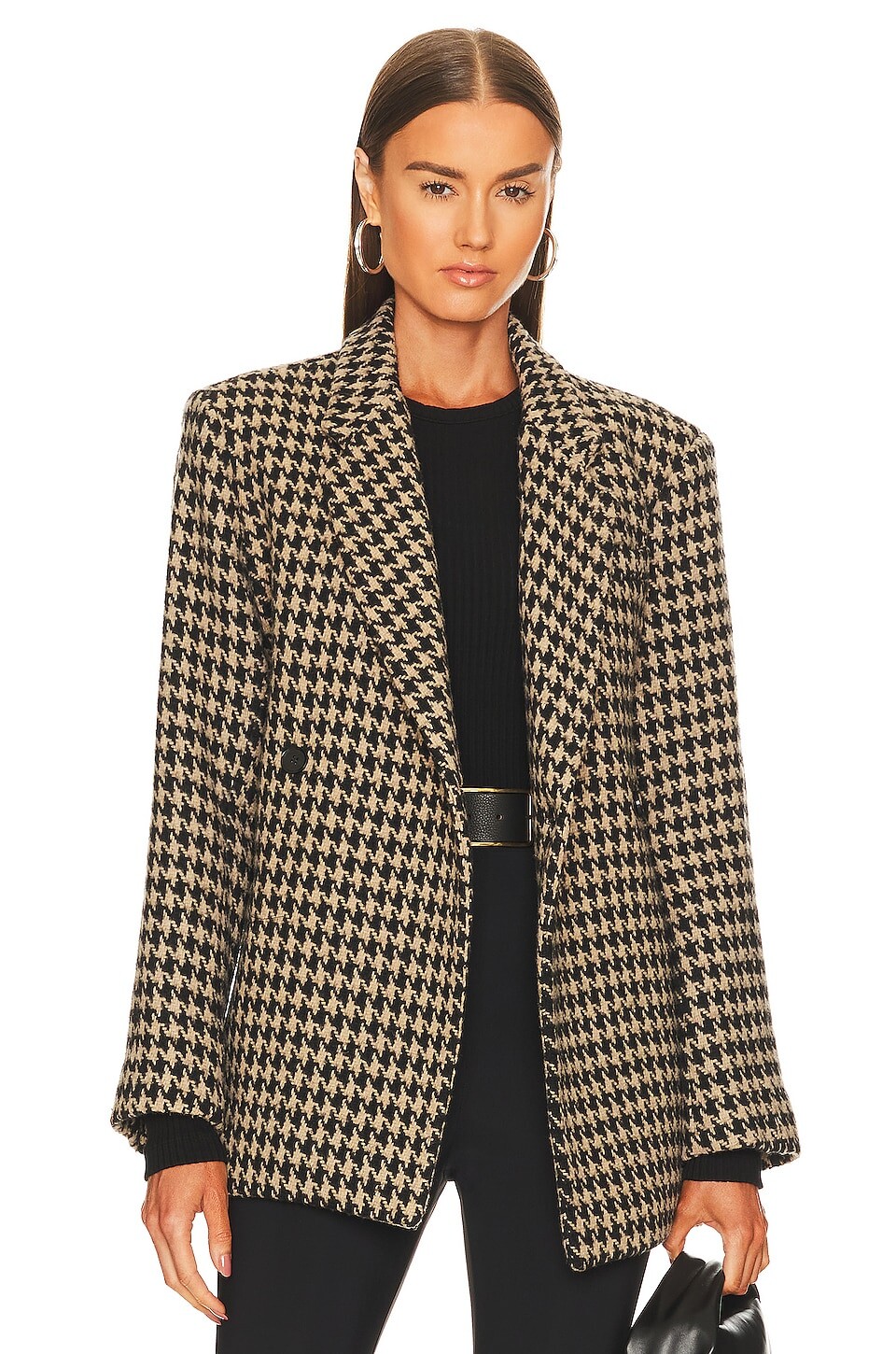 

Блейзер ANINE BING Kaia, цвет Houndstooth