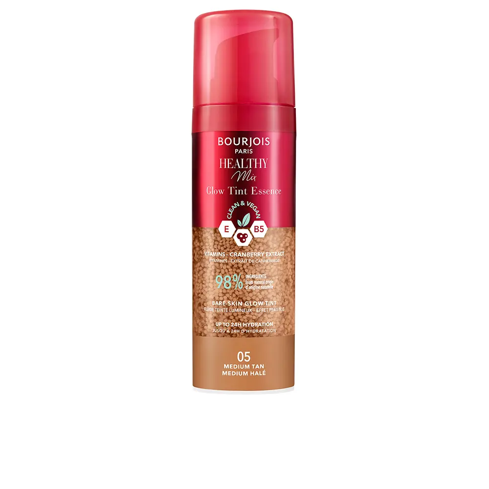 

Праймер Healthy mix glow tint essence base de maquillaje Bourjois, цвет 005-Medium Tan, 30 мл.