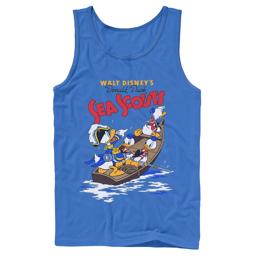 

Мужская майка Disney Mickey & Friends Donald Duck Sea Scouts, цвет Royal