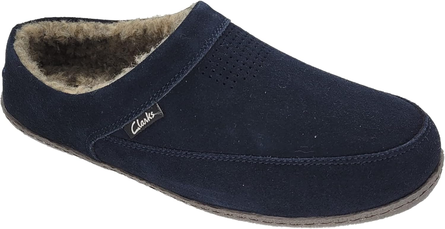 

Мужские тапочки Clarks, темно-синий