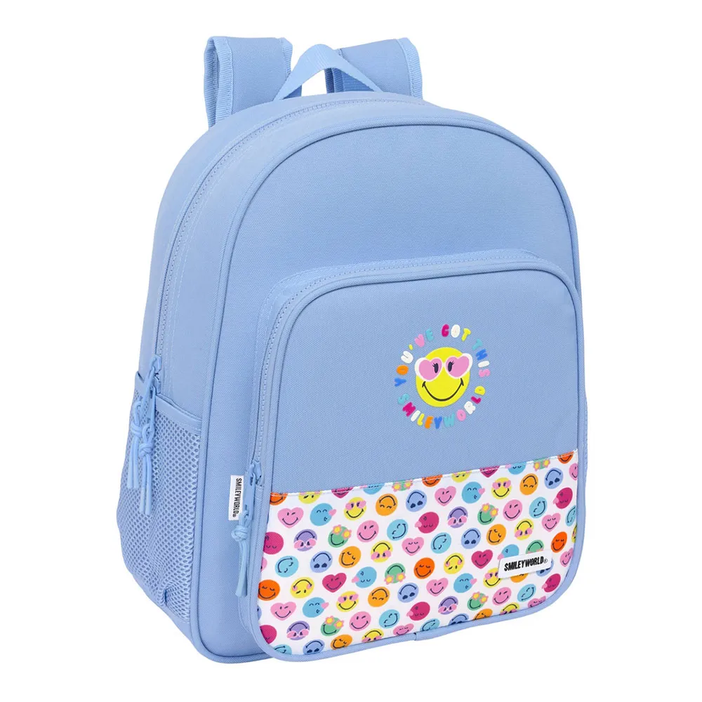 

Рюкзак Safta Smiley World Joyful 15L 27x33x10 см 612481640, синий