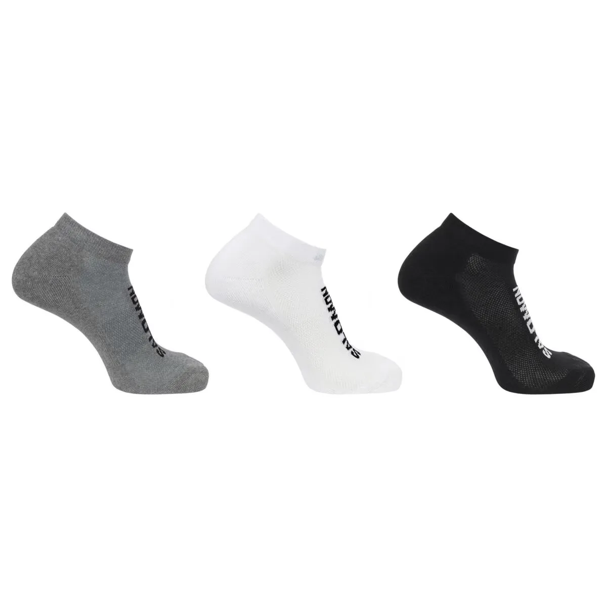 

Упаковка 3 пары носков унисекс Everyday Low Salomon, чёрный