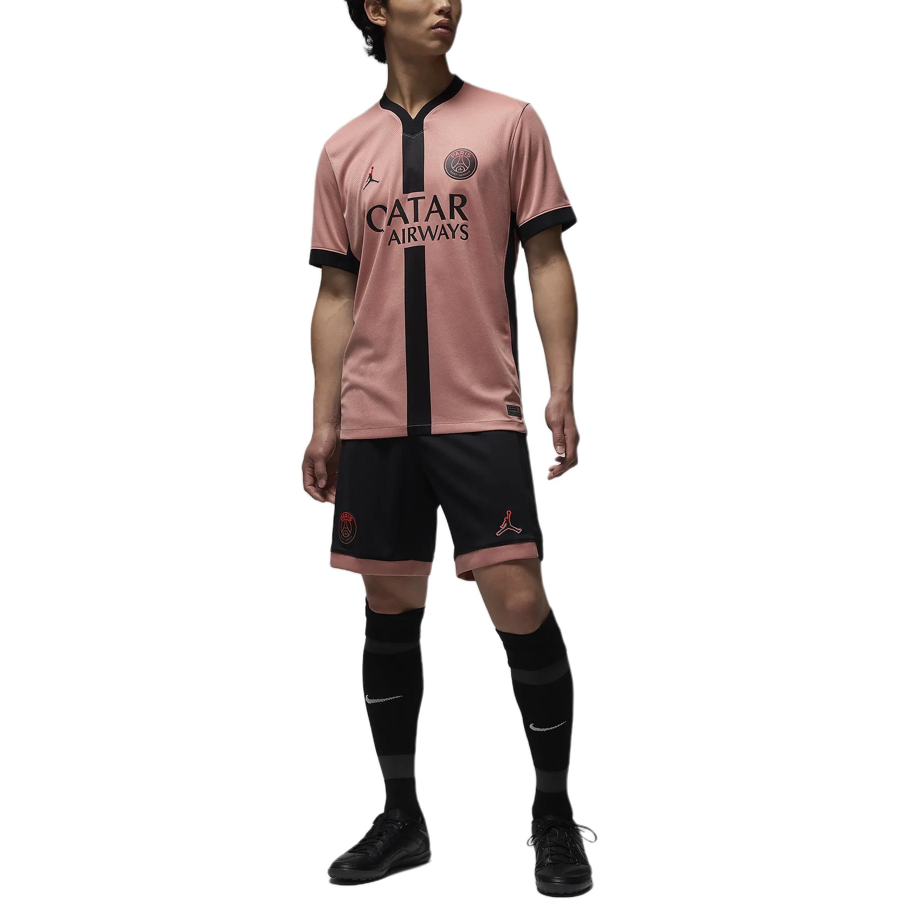 Jordan Футболка Paris Saint GermainStadium FW24 Third Dri FIT Soccer Bottom Men's Black — фото 4