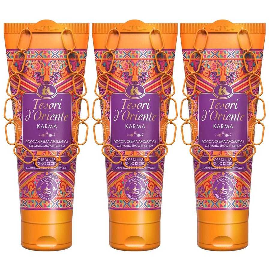 

Tesori D'oriente Karma, Гель для душа, 3x250 мл