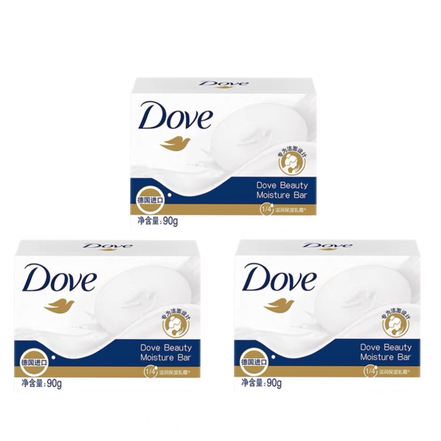 Крем-мыло Dove Beauty Moisture Bar, 90 мл — фото 3