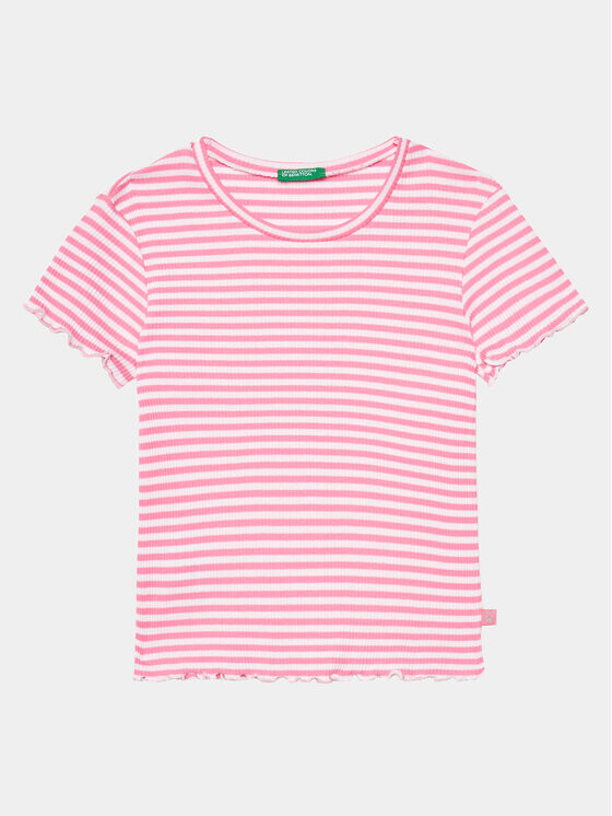 

Футболка стандартного кроя United Colors Of Benetton, розовый