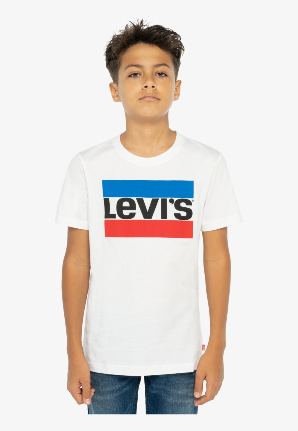 

Футболка с принтом SPORTSWEAR LOGO TEE Levi's, цвет white