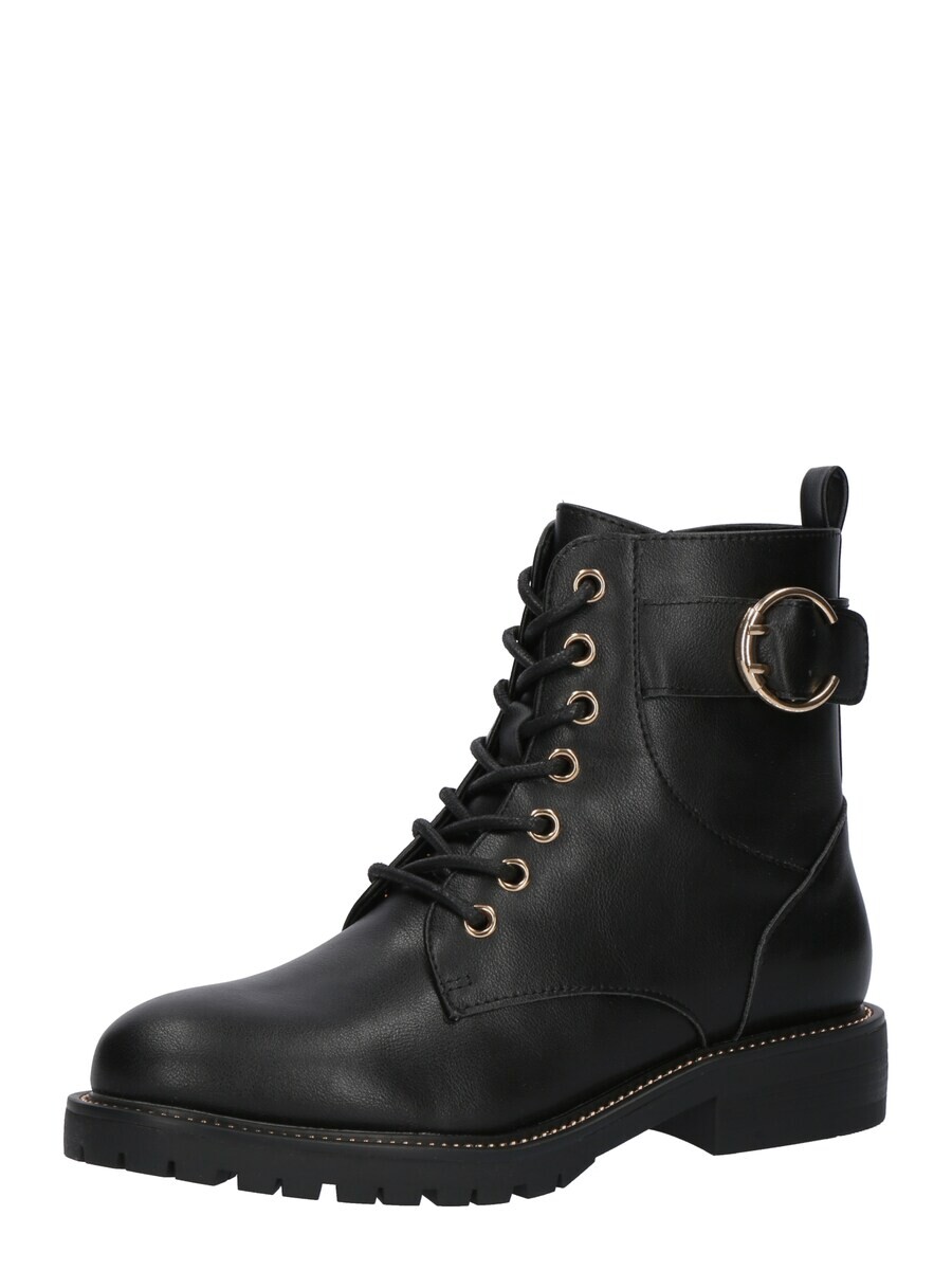 Ботильоны на шнуровке ABOUT YOU Lace-Up Ankle Boots Finja, черный