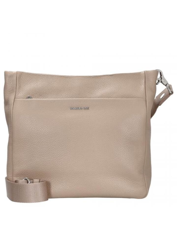 

Наплечная сумка Mandarina Duck Mellow Leather - Umhängetasche L 35 cm, цвет warm taupe