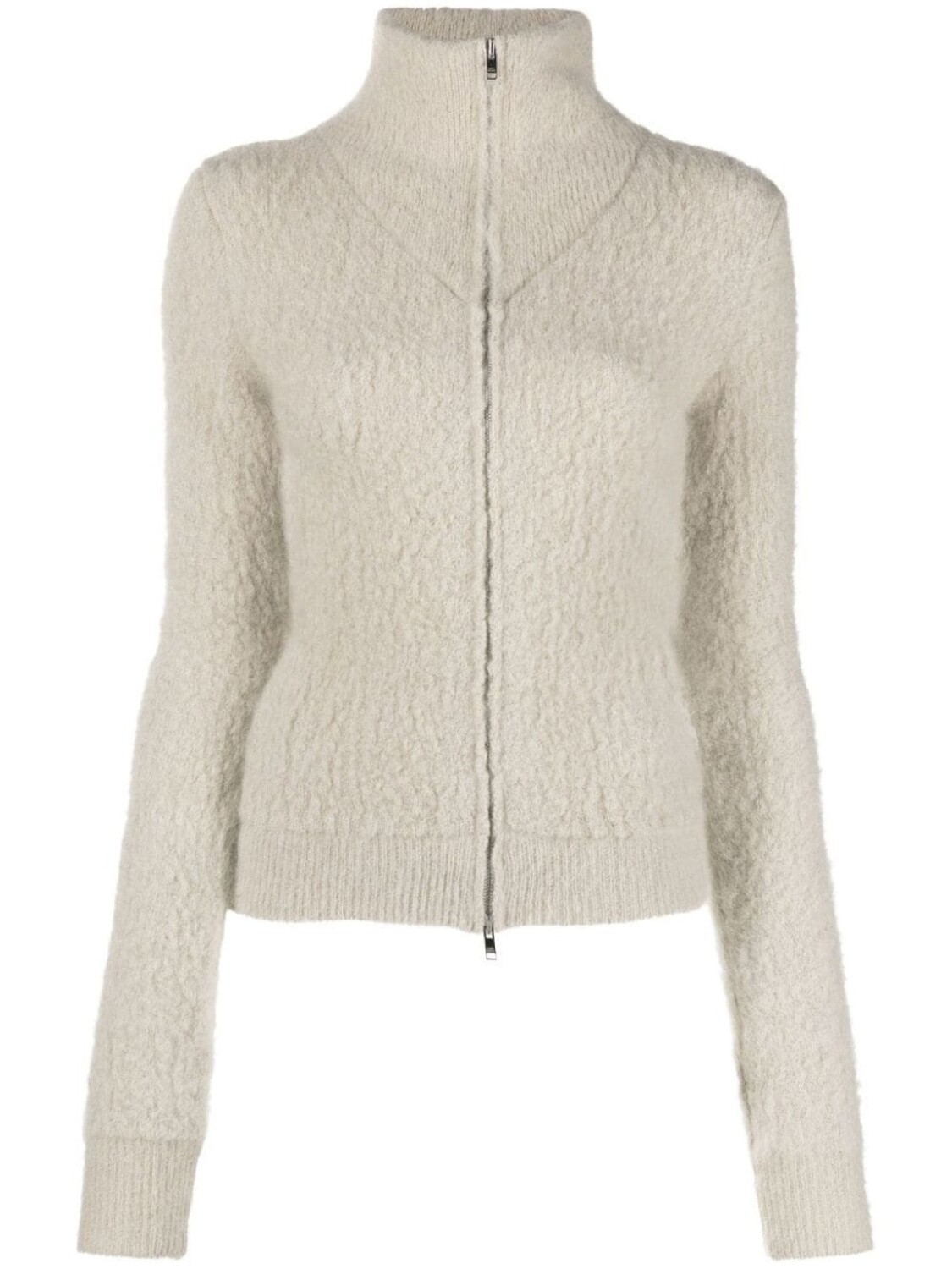 

ISABEL MARANT трикотажный кардиган Amina на молнии, серый