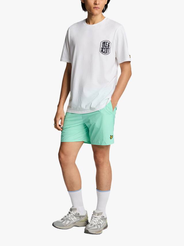 

Плавательные шорты на эластичной завязке Lyle & Scott, цвет Aquamarine
