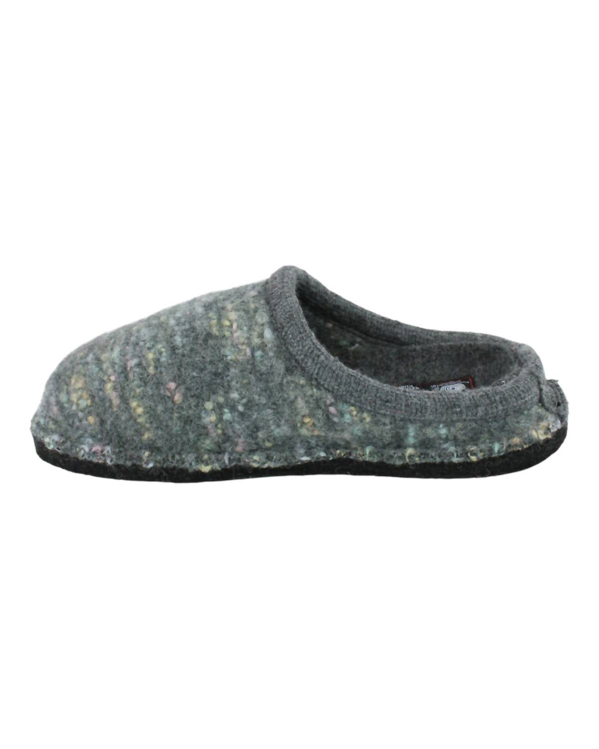 Женские туфли Enjoy Clogs в сером цвете HAFLINGER, цвет grey speckle — фото 3