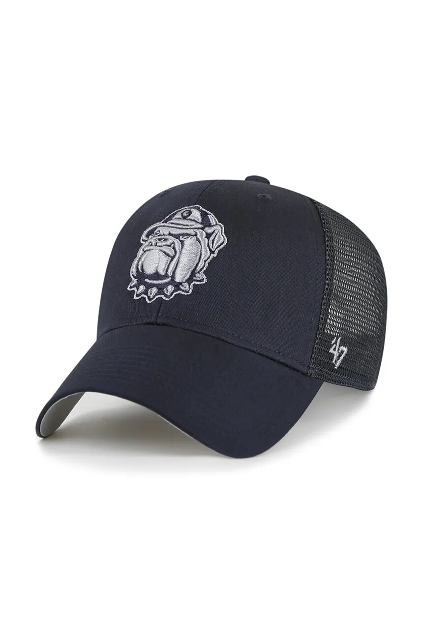 

Хлопковая бейсболка NCAA Georgetown Hoyas 47 Brand, темно-синий