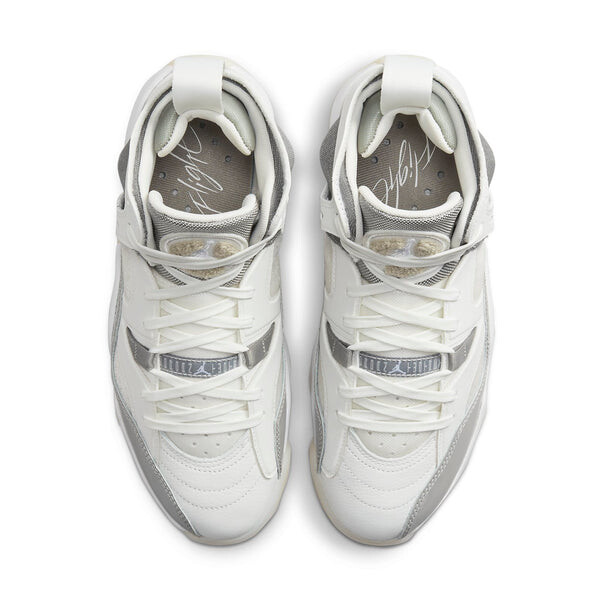 Кроссовки jumpman two trey Air Jordan, белый — фото 4