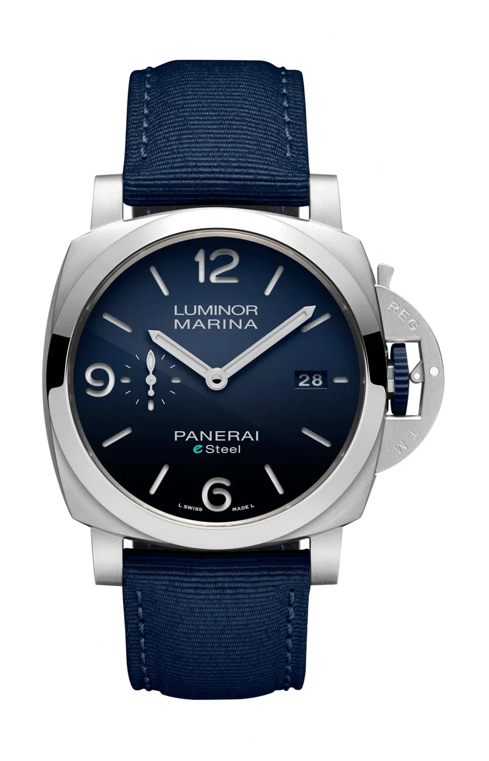 Люминор Марина ESteel Блу Профондо - PAM01157 PANERAI, синий