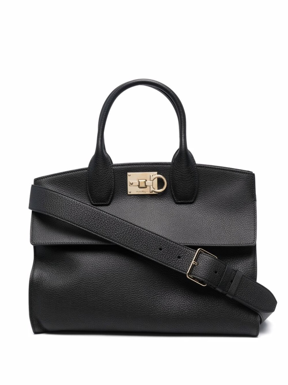 

Ferragamo сумка-тоут The Studio Soft, черный