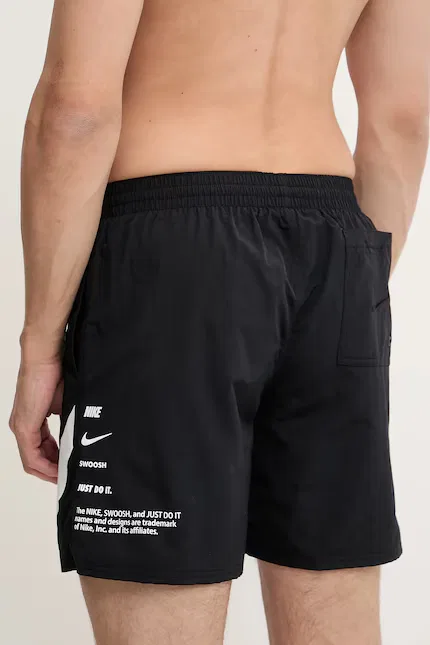 Плавки мужские с эластичным поясом Nike, черный — фото 2