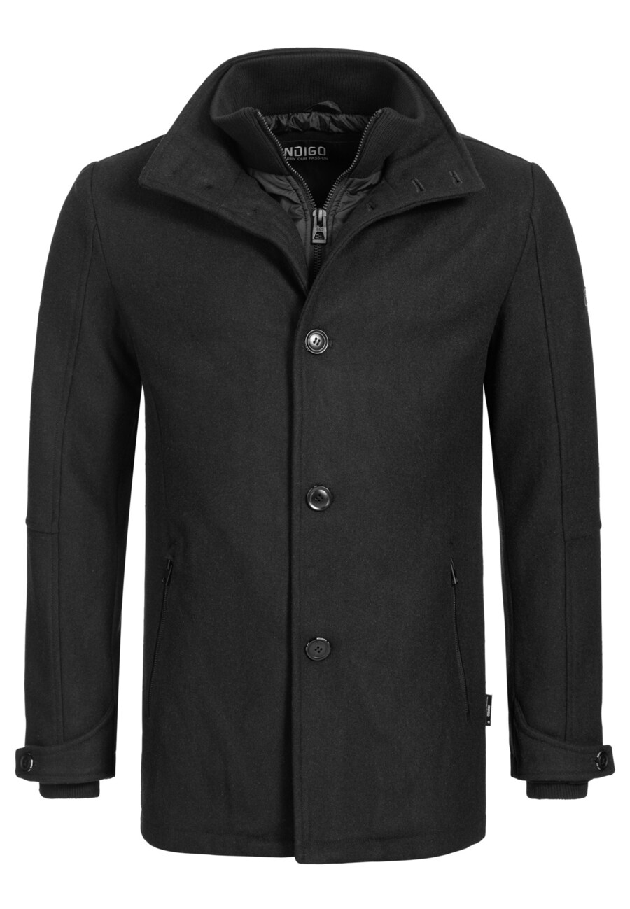

Пальто межсезонное INDICODE JEANS Brittany, черный