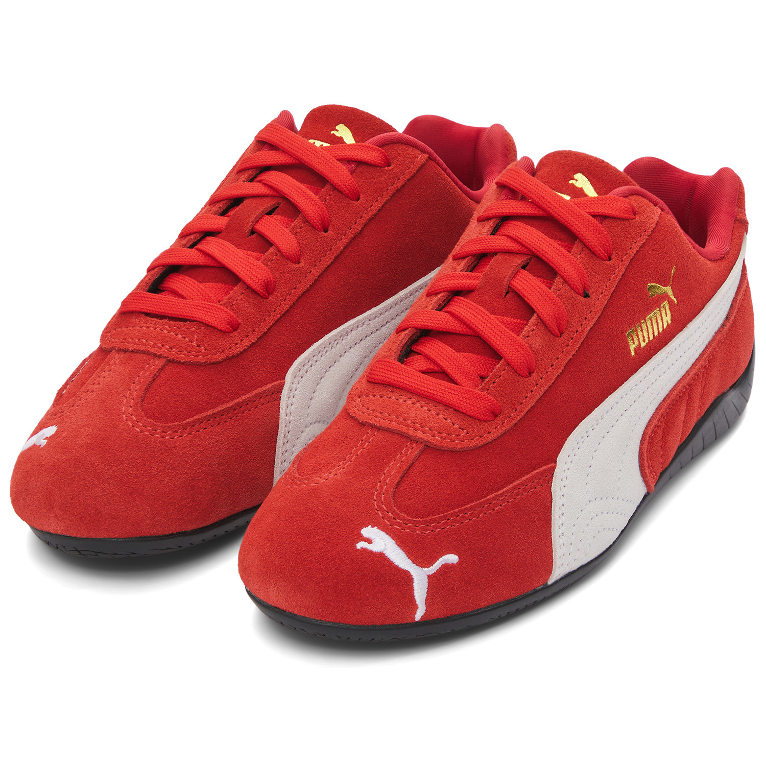 PUMA Скоростные коты Ог Красные Белые - Пламенный Красный, цвет Flame Red — фото 4