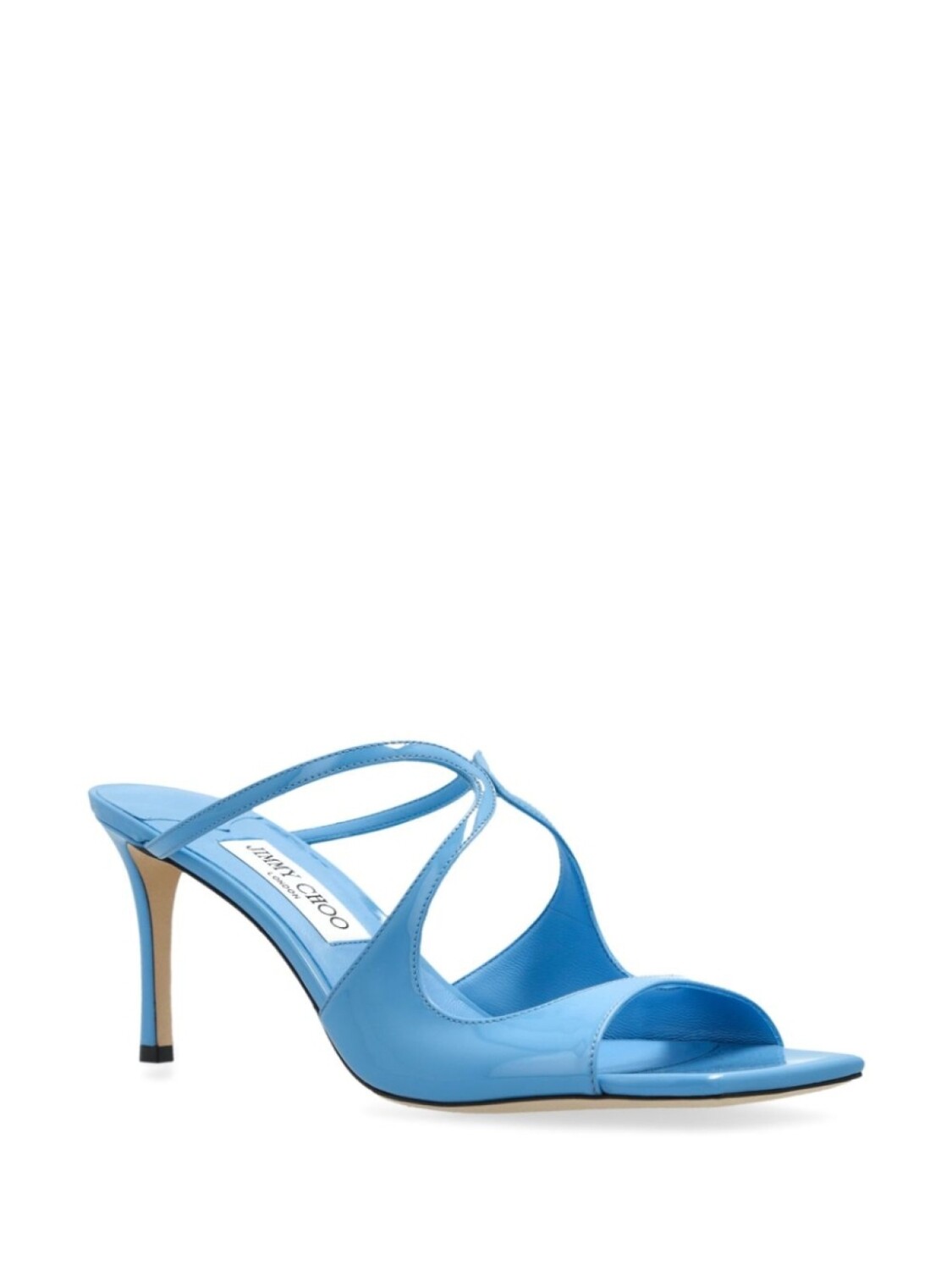 Туфли-мюли Jimmy Choo Anise 75 мм, синий — фото 2