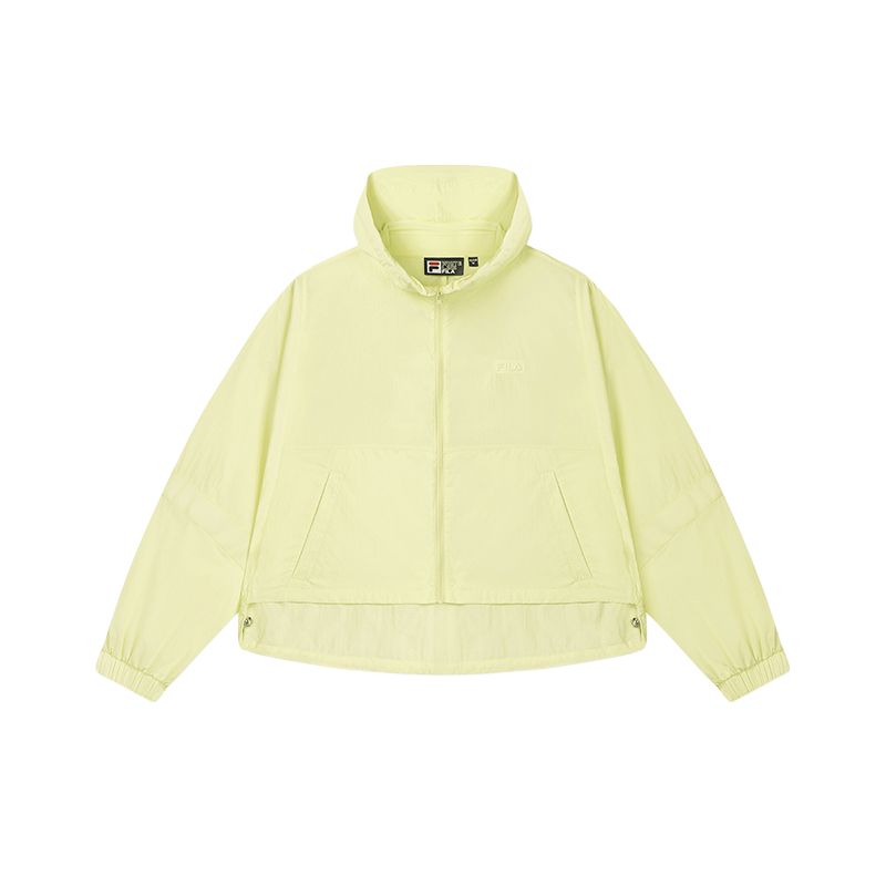 

FILA Оригинальная женская куртка утиного желтого цвета, Duck Yellow-YE