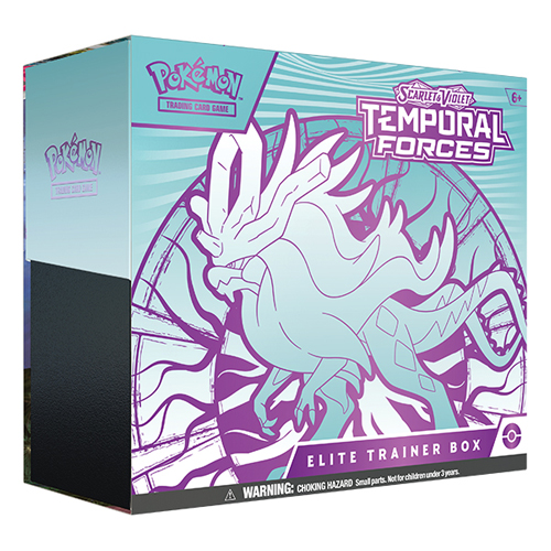 

Карточная игра Pokemon Tcg: Scarlet & Violet – Temporal Forces – Elite Trainer Box – Walking Wake