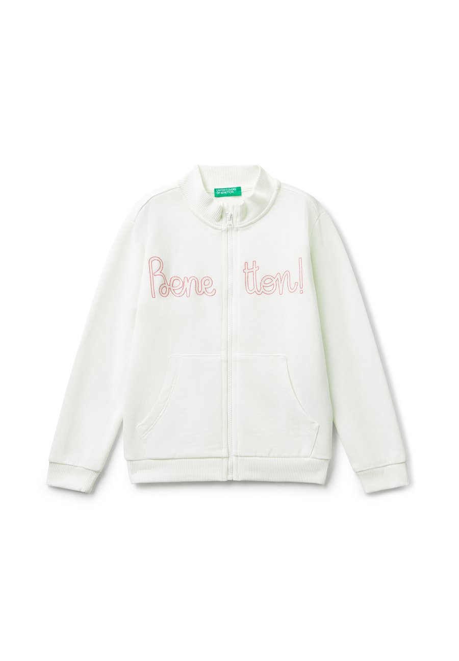 

Толстовка United Colors of Benetton GLITTERY PRINT, White