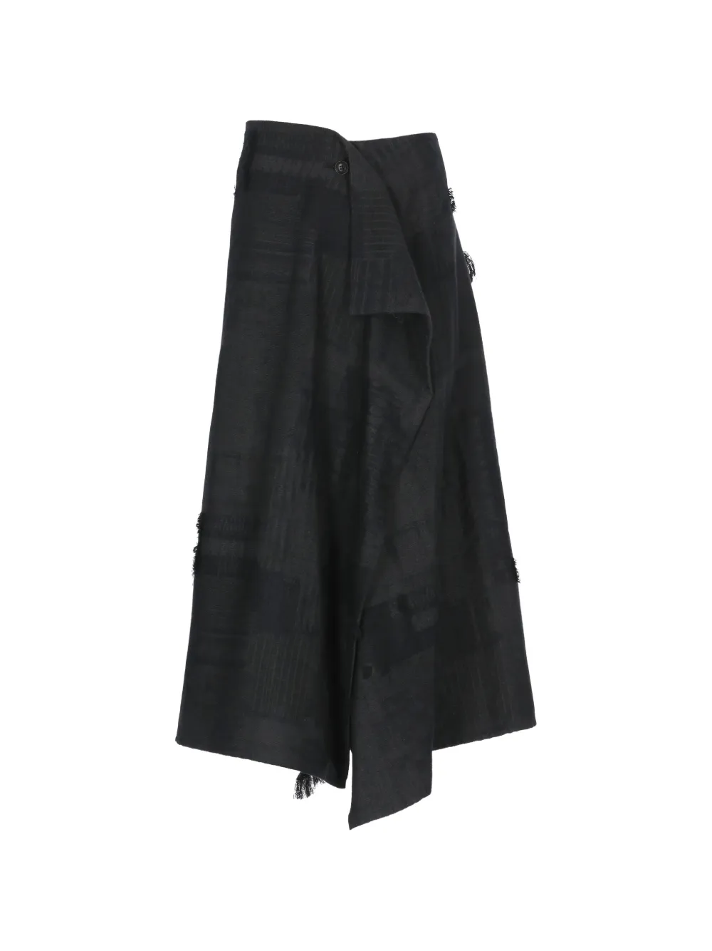 

Юбка миди асимметричного кроя Y'S, серый