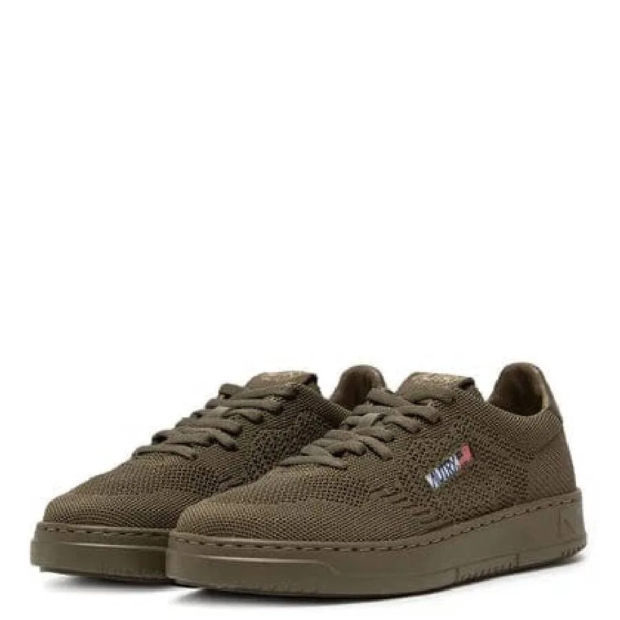 Кроссовки Autry Medalist Easeknit Low Top из кожи, бренд, размер 40 (US размер 7), зеленый — фото 2