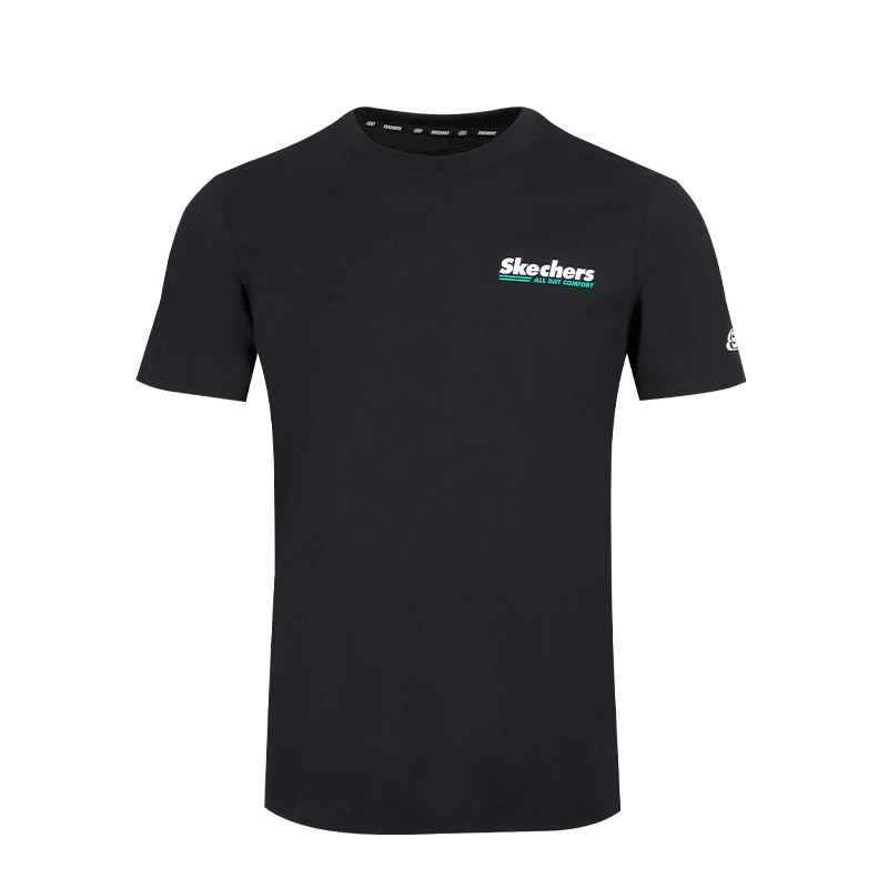 

Skechers Футболка Unisex Carbon Black 0018, Черный, Skechers Футболка Unisex Carbon Black 0018