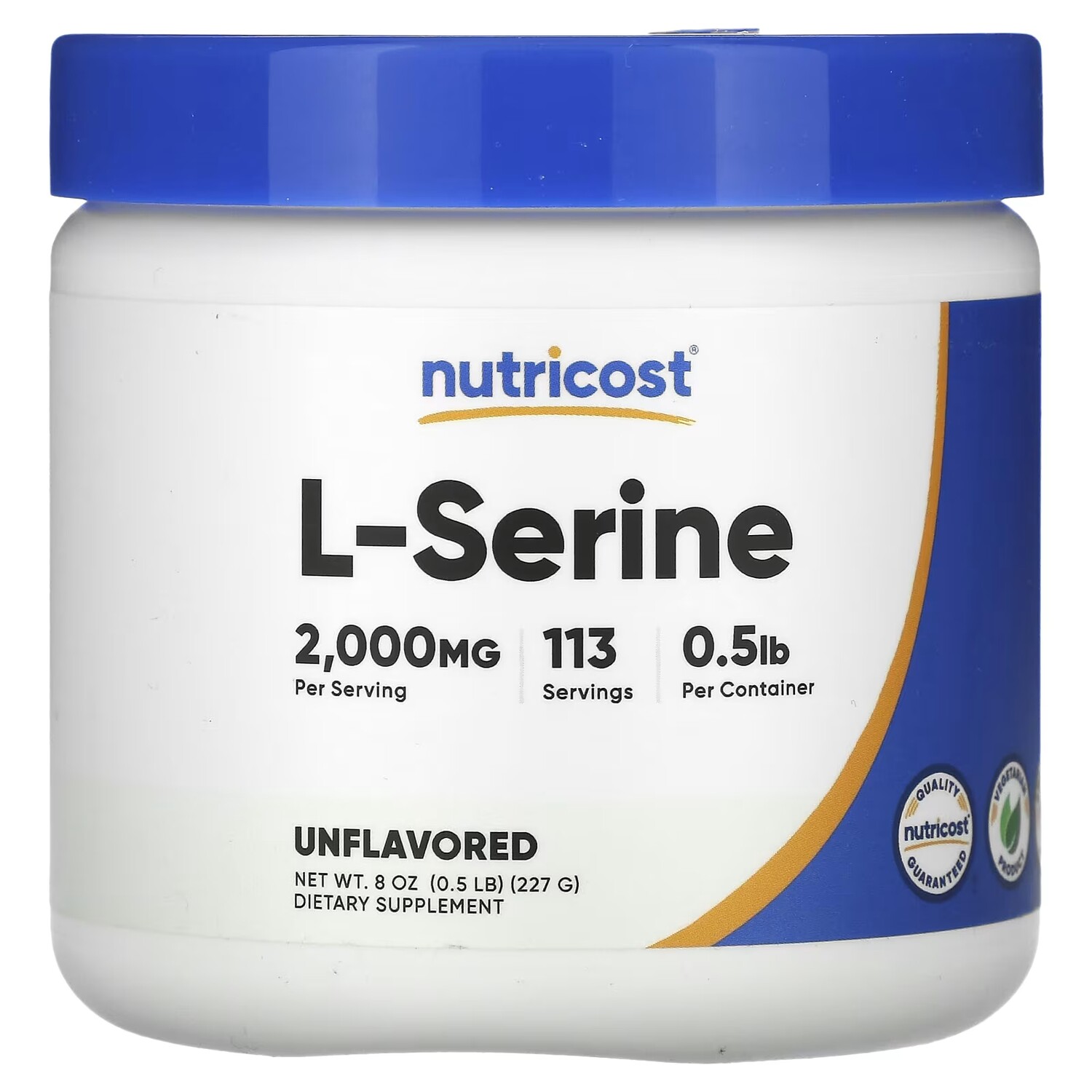 

L-серин Nutricost, 227 г