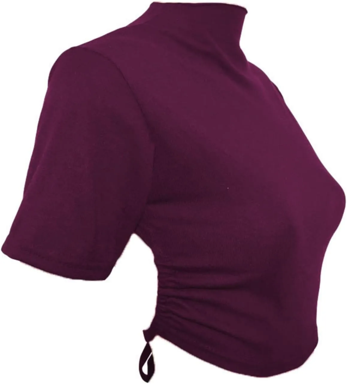 

Женская футболка с открытой спиной и коротким рукавом OSFVNOXV