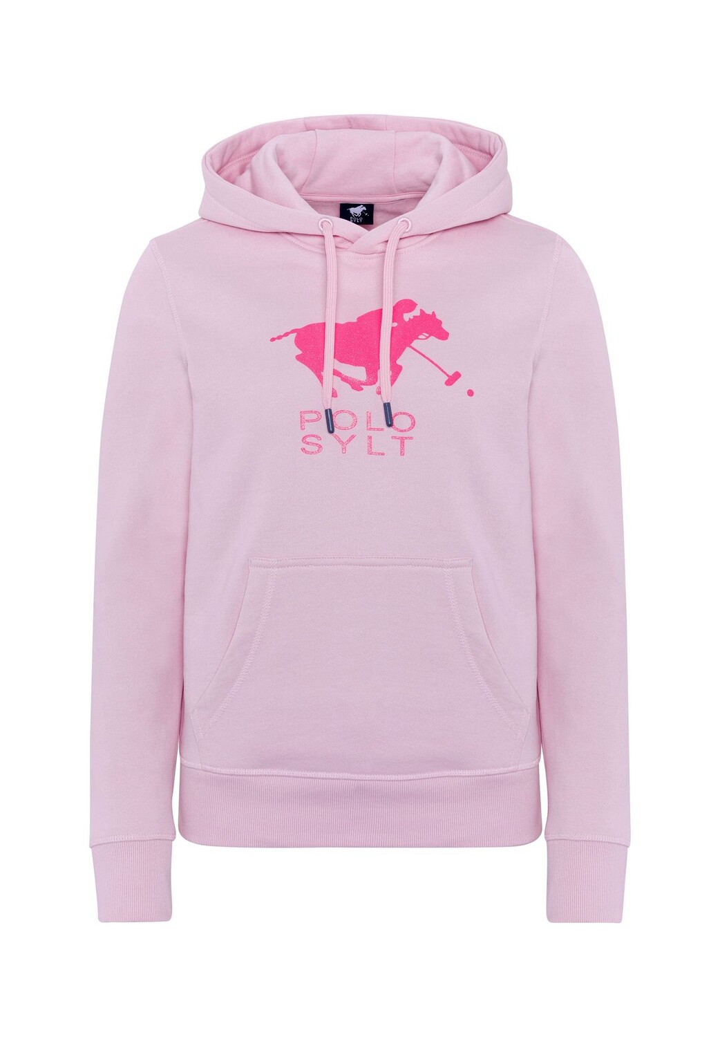 

Худи с блестящим узором POLO SYLT, цвет Pink Lady
