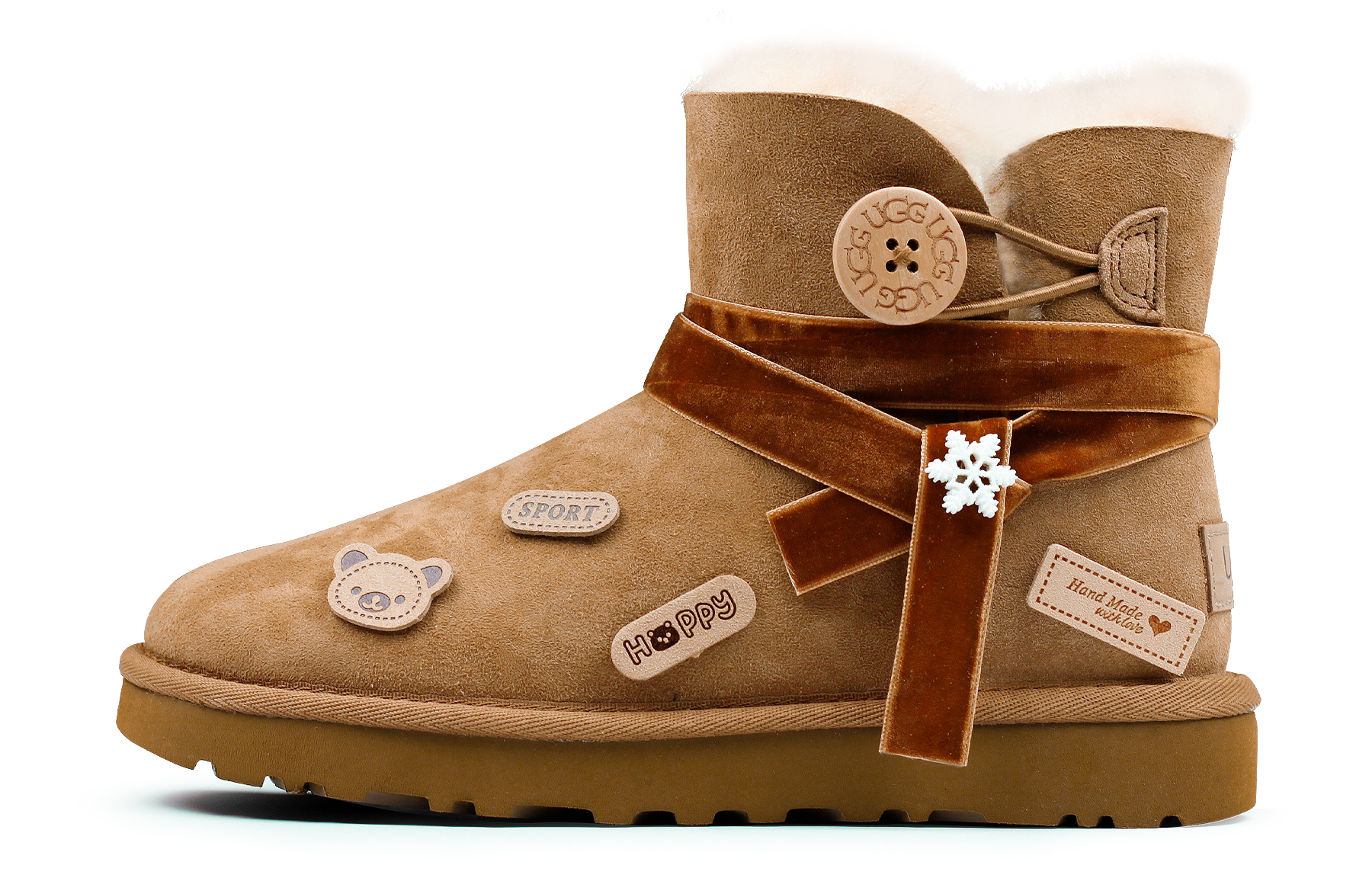 

Женские мини-сапоги Bailey Bow II Snow Boots Chestnut Ugg