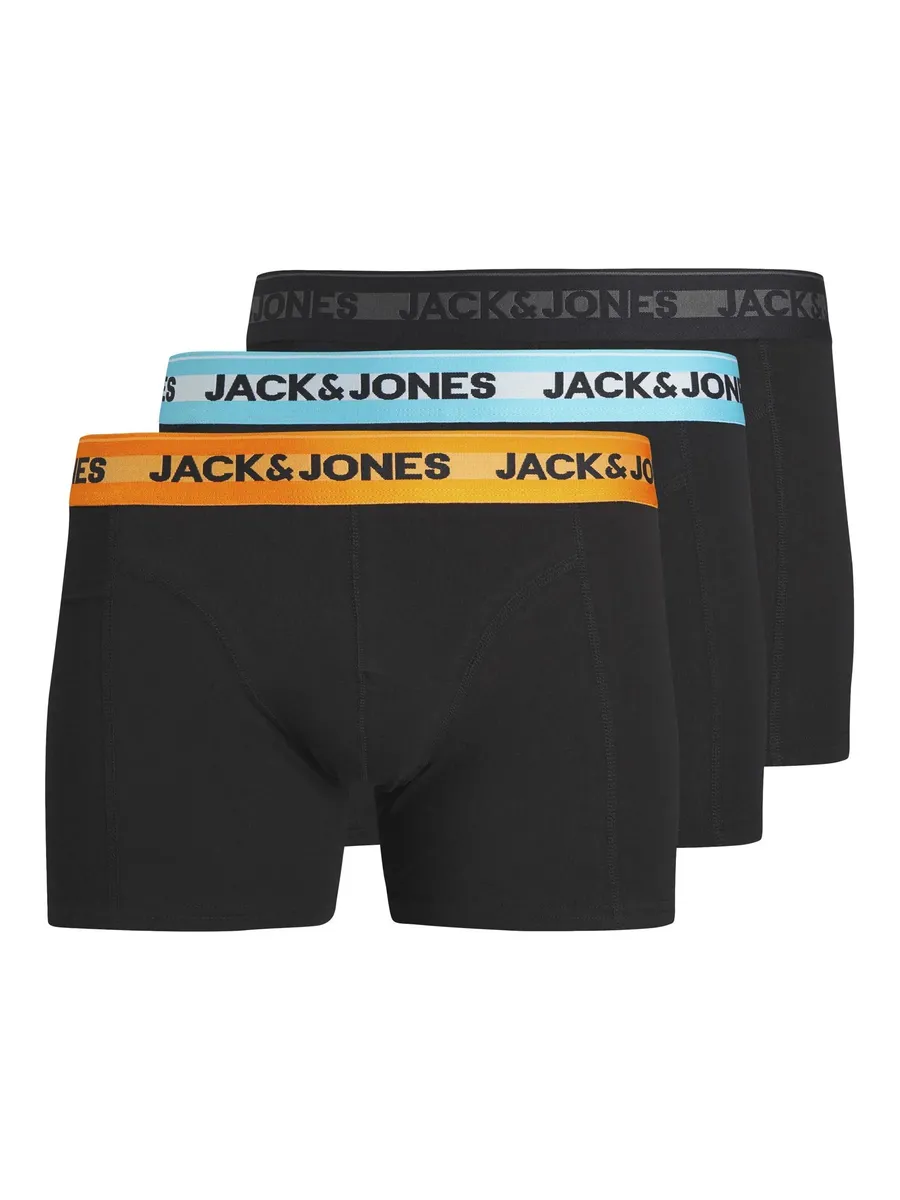 

Трусы-боксеры Jack & Jones "JACHUDSON BAMBOO TRUNKS 3 PACK" (упаковка, 3 шт.), черный