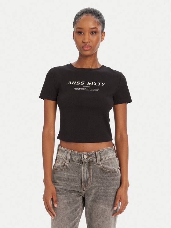 

Футболка slim fit 6L1SJ4300000 Miss Sixty, чёрный