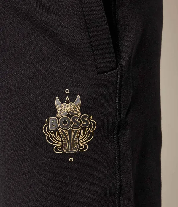 Спортивные штаны Wei Boss к Китайскому Новому году relaxed fit Boss, черный — фото 4