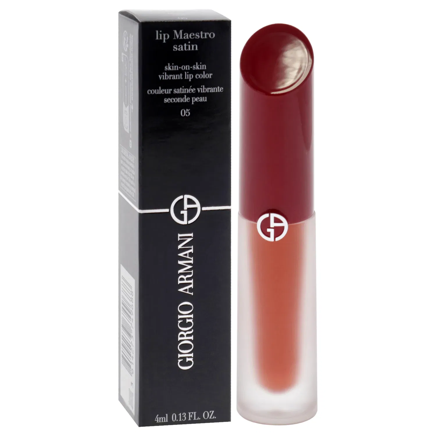Помада Lip Maestro Satin Lipstick - 05 Night Out от Giorgio Armani для женщин - 0,13 унции, коричневый — фото 3