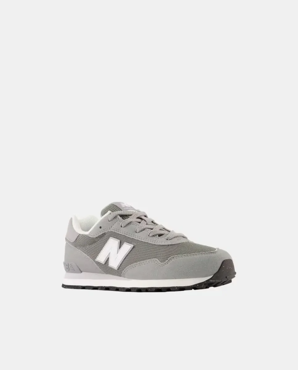 Повседневная детская кроссовка 515 на шнуровке New Balance, серый — фото 4